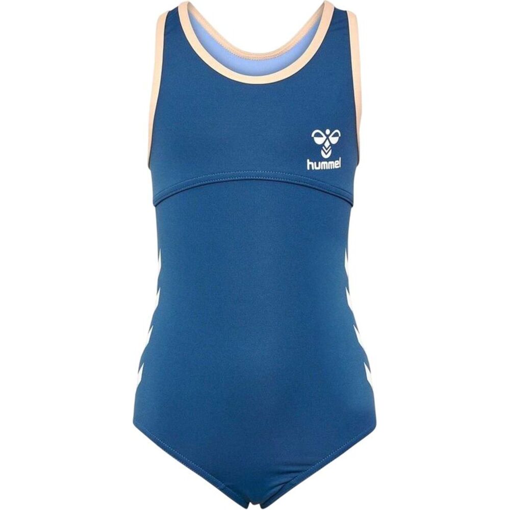 Hummel Girls Bell One Piece Bathing Suit / Dark Denim